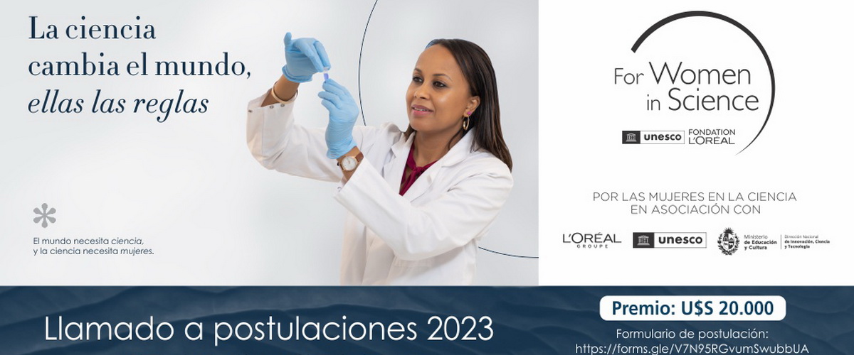 Premio Nacional L’ORÉAL - UNESCO “POR LAS MUJERES EN LA CIENCIA”