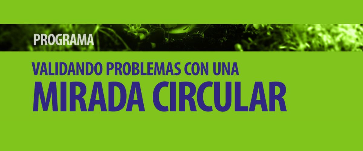 Programa Validando Problemas con una mirada circular 2024