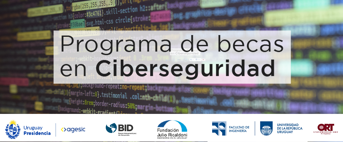 Becas Ciberseguridad 2024 Agesic FJR