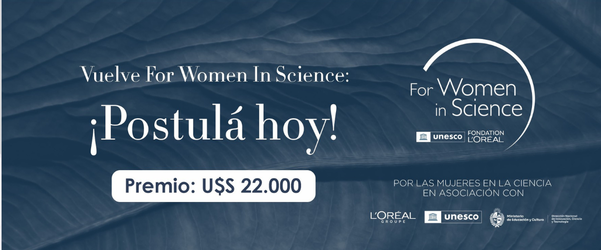 Premio l´Óréal mujer en la ciencia 2025